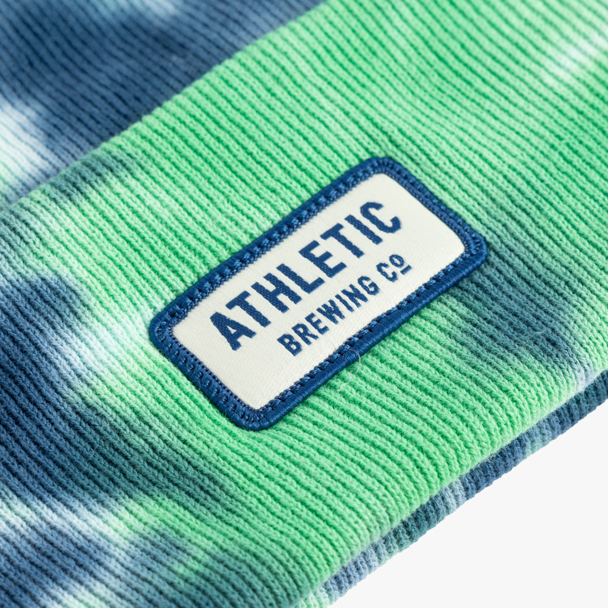 Athletic Brewing Co Tie Dye Cuff Beanie