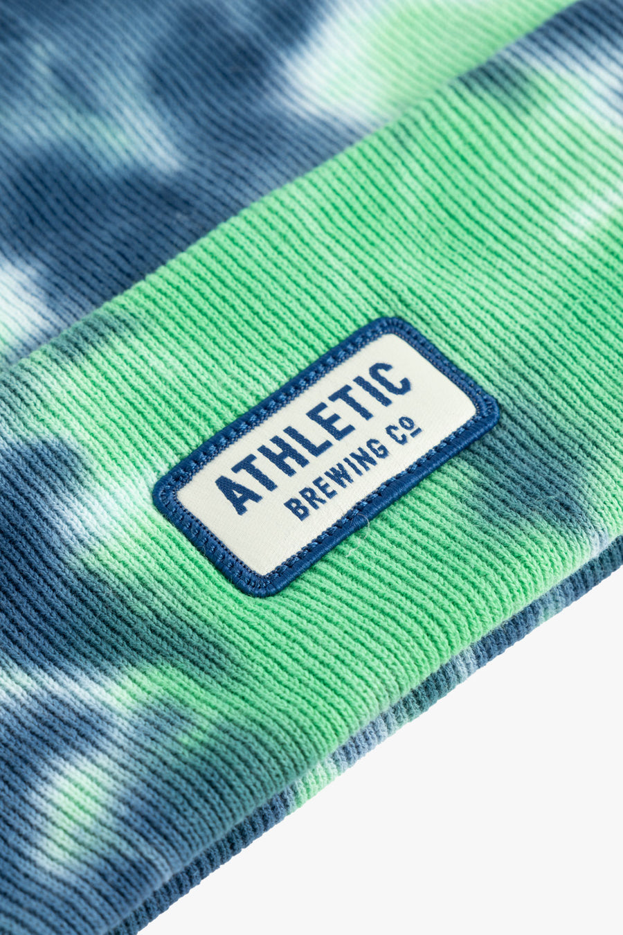 Athletic Brewing Co Tie Dye Cuff Beanie