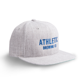 Athletic Brewing Co Lettering Hat - Grey