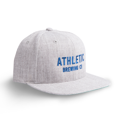 Athletic Brewing Co Lettering Hat - Grey