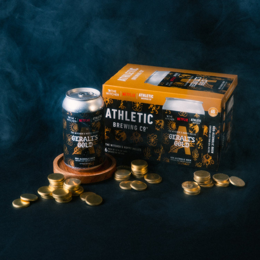 Geralt's Gold with coins